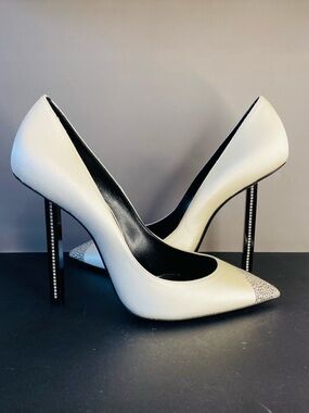Saint Laurent Tower 110 Heels Brand New w Everything. Incl Cert of Authenticity